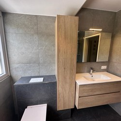 Stijlvolle badkamer renovatie in Lelystad Golfpark 04